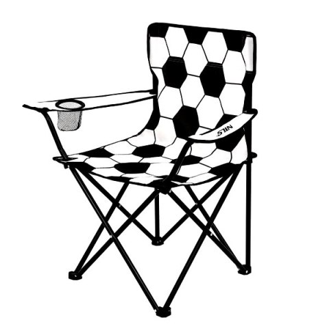 NC3303 KRZESŁO SKŁADANE BIAŁO-CZARNE NILS