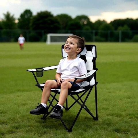 NC3303 KRZESŁO SKŁADANE BIAŁO-CZARNE NILS