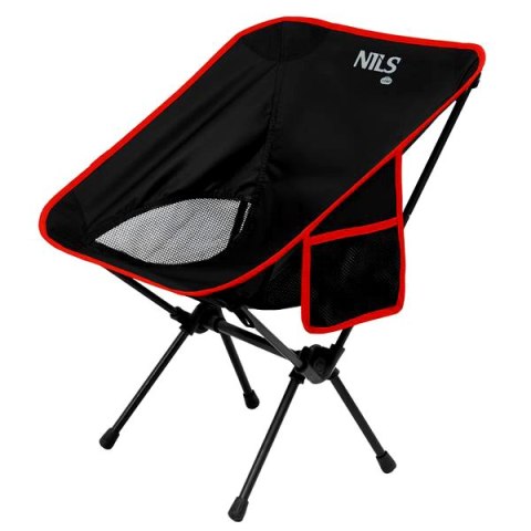 NC3320 KRZESŁO SKŁADANE ULTRALIGHT CZARNE NILS CAMP