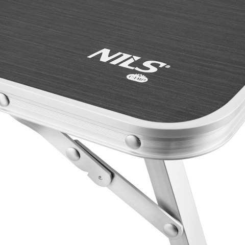 NC3403 STÓŁ TURYSTYCZNY SKŁADANY NISKI 50x30x20 CM SZARY NILS CAMP