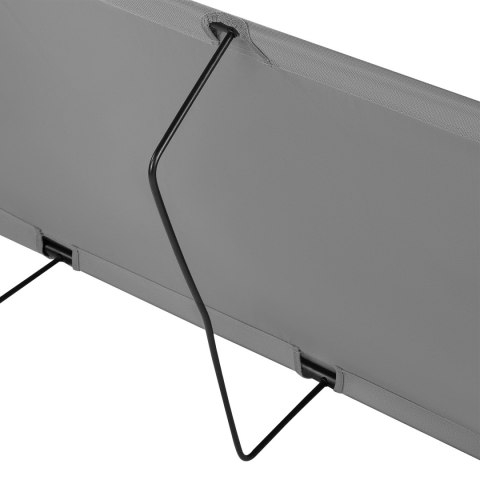 NC3504 ŁÓŻKO POLOWE ULTRA LIGHT SZARE NILS CAMP