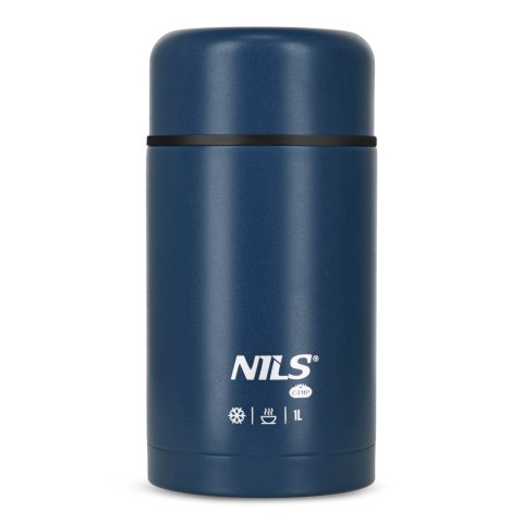 NC3802 TERMOS OBIADOWY 1000ML NIEBIESKI NILS CAMP