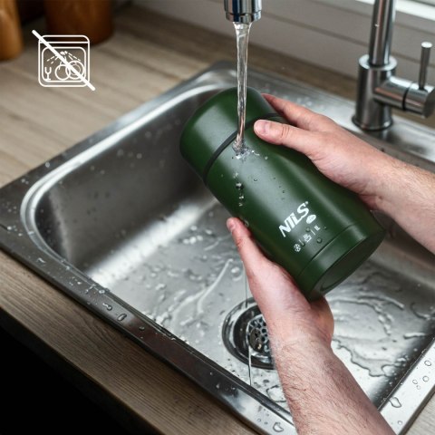 NC3802 TERMOS OBIADOWY 1000ML ZIELONY NILS CAMP