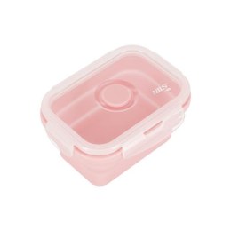 NC4105 POJEMNIK/LUNCH BOX SKŁADANY RÓŻOWY 355ML NILS CAMP