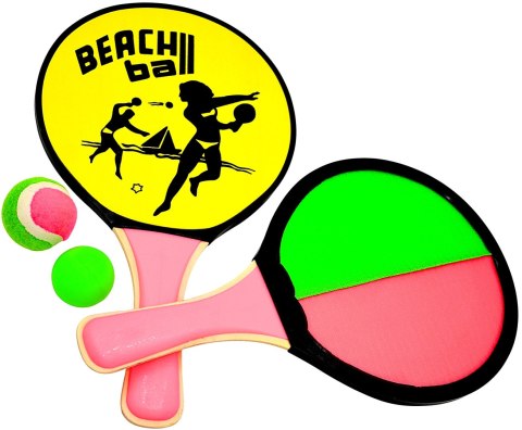 ZESTAW RAKIETEK 2W1 BEACH I CATCH BALL ENERO