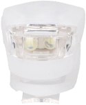 ZESTAW SILIKONOWYCH LAMP ROWEROWYCH LED PRZÓD I TYŁ DUNLOP