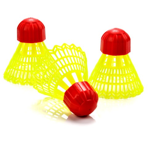 Zestaw do speed badmintona Meteor 2 rakietki aluminiowe 3 lotki