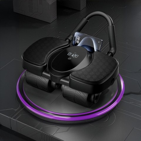 KA40 AUTOMATYCZNE KOŁO DO ĆWICZEŃ MIĘŚNI BRZUCHA Z PODPARCIEM I WYŚWIETLACZEM HMS