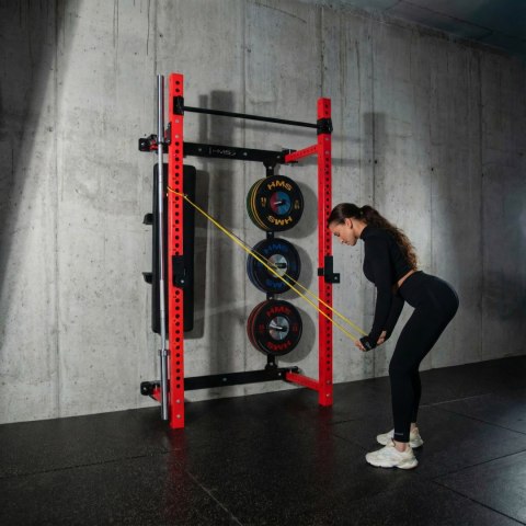 KLT34 WIELOFUNKCYJNA KLATKA TRENINGOWA SKŁADANA RED HMS