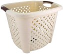 Kosz kwadrat RATTAN 34l -beż */ 44x44x33 cm/