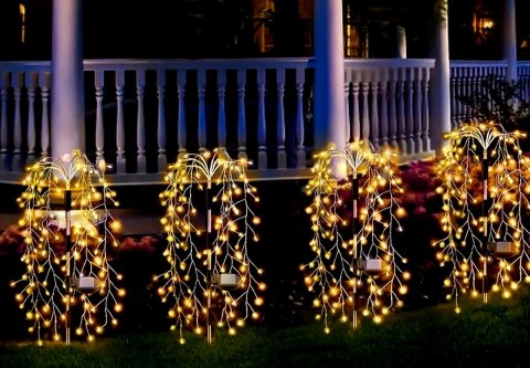 LAMPA SOLARNA DRZEWKO FAJERWERKI 72CM 120 LED