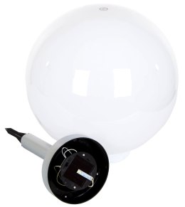 LAMPA SOLARNA KULA MLECZNA 30x62CM