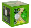 LAMPA SOLARNA KULA MLECZNA 30x62CM