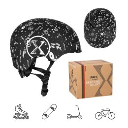 MT311 KASK CZARNY XS(48-52CM) NILS EXTREME