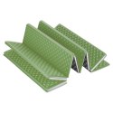 NC17103 KARIMATA SKŁADANA TURYSTYCZNA Z PODBICIEM ALUMINIOWYM + XPE 195 CM ZIELONA NILS CAMP