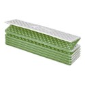 NC17103 KARIMATA SKŁADANA TURYSTYCZNA Z PODBICIEM ALUMINIOWYM + XPE 195 CM ZIELONA NILS CAMP