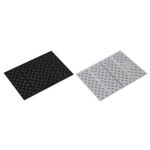 NC17105 MATA KEMPINGOWA DO SIEDZENIA Z PODBICIEM ALUMINIOWYM +IXPE 40 CM CZARNA NILS CAMP