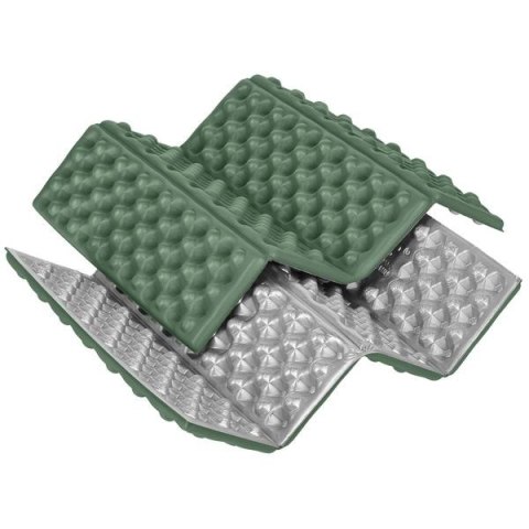 NC17105 MATA KEMPINGOWA DO SIEDZENIA Z PODBICIEM ALUMINIOWYM +IXPE 40 CM ZIELONA NILS CAMP