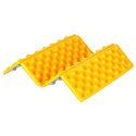 NC17105 MATA KEMPINGOWA DO SIEDZENIA Z PODBICIEM ALUMINIOWYM +IXPE 40 CM ŻÓŁTA NILS CAMP