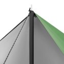 NC17107 TARP PŁACHTA BIWAKOWA KEMPINGOWA 300X300 CM ZIELONA NILS CAMP