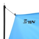 NC17111 TARP PŁACHTA BIWAKOWA KEMPINGOWA 230X140 CM NIEBIESKI NILS CAMP