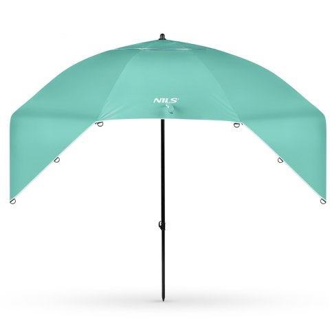 NC17114 PARASOL/PARAWAN PLAŻOWY 2W1 XXL 240 CM ZIELONY NILS