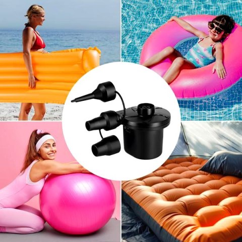 NC17115 POMPKA ELEKTRYCZNA 230-12V + PRZEJŚCIÓWKI NILS CAMP