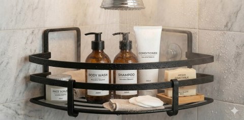 PÓŁKA NAROŻNA ŁAZIENKOWA PROFIX