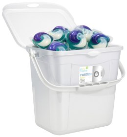 Pojemnik na proszek z/p 7 L BIAŁY */