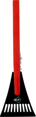 SKROBACZKA DO LODU SZCZOTKA 2W1 31CM DUNLOP CZERWONA
