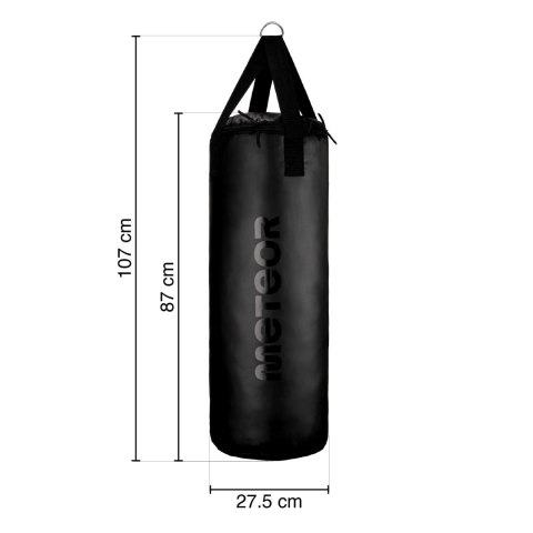 Zestaw worek bokserski 12 kg i rękawice bokserskie 6 oz Meteor