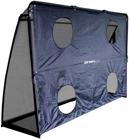 BRAMKA DO PIŁKI NOŻNEJ Z SIATKĄ I TARCZĄ STRZELECKĄ 240x160x80CM ENERO PRO