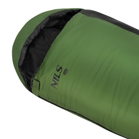 NC1705 ŚPIWÓR ULTRA LIGHT CZARNO-ZIELONY NILS CAMP