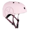 MTW001-1 KASK CIEMNO-RÓŻOWY ROZM. S(52-56CM) NILS EXTREME