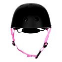 MTW001-1 KASK CZARNO-RÓŻOWY ROZM. S(52-56CM) NILS EXTREME