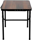 STOLIK TURYSTYCZNY SKŁADANY KEMPINGOWY 75X55X25-59CM DREWNO
