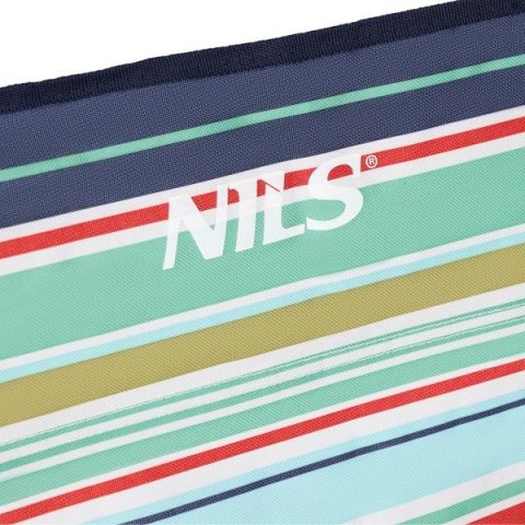 NC3035 NIEBIESKO-CZERWONY KRZESŁO PLAŻOWE NILS CAMP