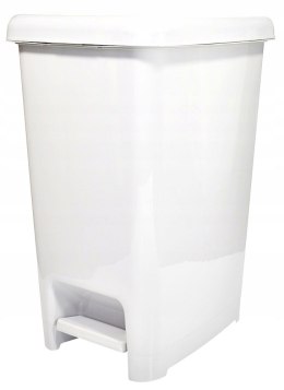Pojemnik z pedałem SLIM 60 L 490x356x632 mm Kolor: Brązowy