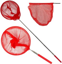 SIATKA NA MOTYLE OWADY SKŁADANA TELESKOPOWA 38,5-86CM CZERWONA