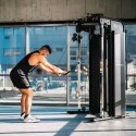 ARES PRO BRAMA DO ĆWICZEŃ Z WYCIĄGIEM I STOSEM COMMERCIAL HMS