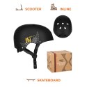 MTW001 FLY KASK ZŁOTY XS(48-52CM) NILS EXTREME
