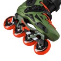NA1601 ŁYŻWOROLKI SLALOMOWE SLAYD ZIELONE ROZM. 38 NILS EXTREME