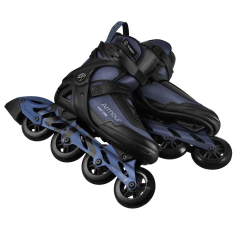 NA22151 ŁYŻWOROLKI ARMOUR GRANATOWE ROZM. 44 NILS EXTREME