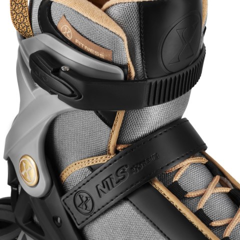 NA22151 ŁYŻWOROLKI ARMOUR SZARE ROZM. 40 NILS EXTREME