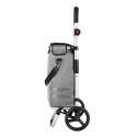 NC4305 WÓZEK NA ZAKUPY SKŁADANY PREMIUM 50L SZARY NILS