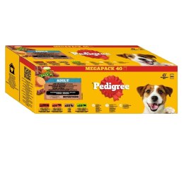 PEDIGREE Dogcare Karma dla psa w saszetkach - Kawałki w sosie, dla dorosłych psów (Adult)
