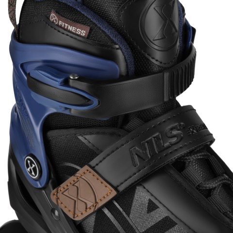 NA684 ŁYŻWOROLKI VELTO GRANATOWE ROZM. M(35-38) NILS EXTREME