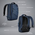 NC4502 PLECAK NA LAPTOP Z USB NIEBIESKI NILS