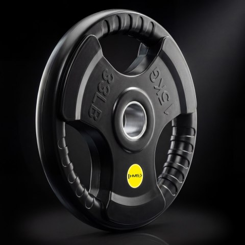 TOK15 PRO TALERZ OLIMPIJSKI OGUMOWANY 15 KG HMS