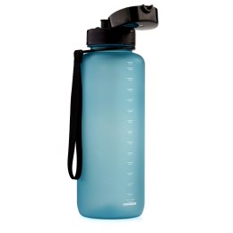 Bidon sportowy Meteor 1500 ml szaroniebieski